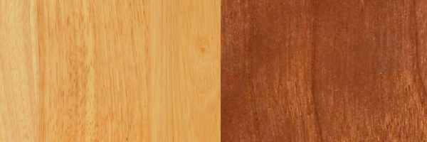 Natural Maple and Cherry